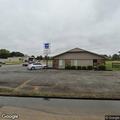 Thumbnail image of the front of a dentist office practice with the name Progressive Dental Center which is located in Dumas, AR